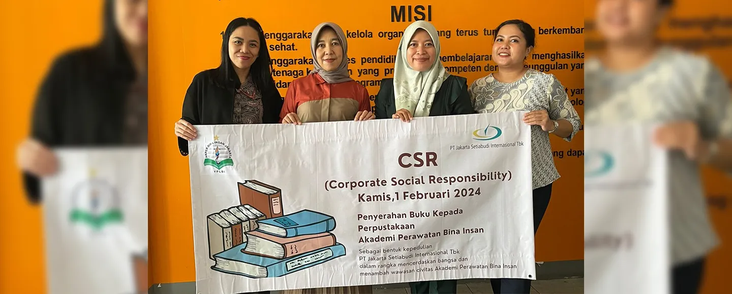 Donation of Textbooks to the Library of "Bina Insan Nursing Academy"