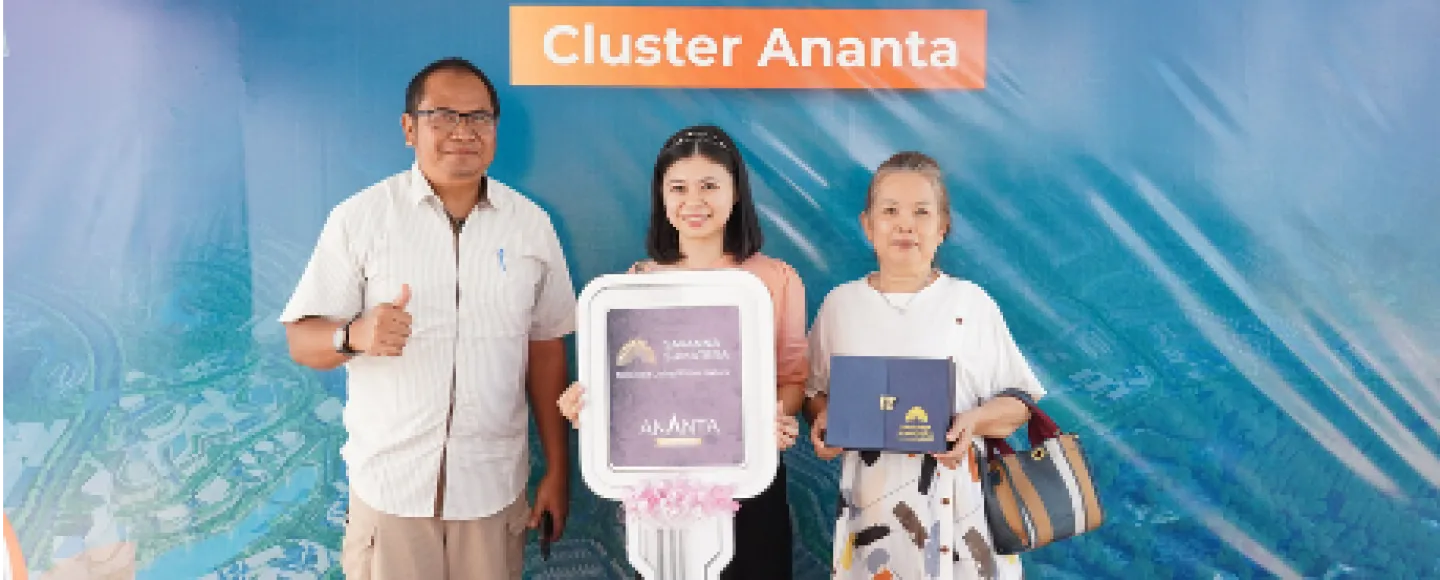 Savanna Sumatera Home Handover Ceremony